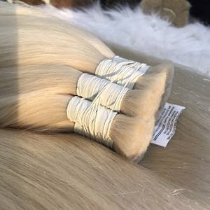 Venta al por mayor 100% de cabello humano virgen de alta calidad Natural liso a granel pelo rubio gran stock vietnamita pelo crudo - Product Image 4