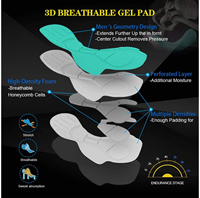 Collants de cyclisme pour hommes avec rembourrage en gel 3D Absorption VTT Pantalon à bretelles Roubaix Pantalon de vélo Sportswear Pantalon de cyclisme grande taille