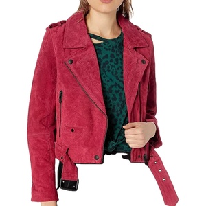 Veste en cuir longue et chaude pour femmes de haute qualité, logo personnalisé, imperméable et ronde, caractéristiques, vente chaude, veste en cuir véritable 2026 - Product Image 1