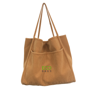 Manufacturer's Wholesale <b>Slouchy</b> Cooler <b>Tote</b> <b>Bags</b> Custom Logo Pattern Washed Canvas Shopping <b>Bags</b> Competitive Price Cooler Cans - Product Image 2