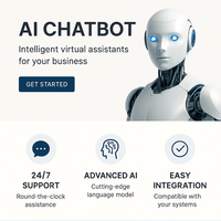 Solución de Chatbot con IA de Marca Blanca, Bot de Mensajería Inteligente, Integración con CRM, Generación de Cuentas Potenciales, Plataforma de Engajamiento con Clientes, MAC Stock