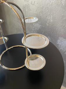 Support à gâteau de luxe à 8 étages, finition argentée, adapté aux banquets d'hôtel, aux buffets, aux mariages et aux réceptions, en provenance d'Inde - Product Image 2