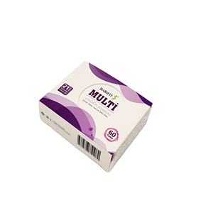 Custom Offset Printed UV Coated Recyclable Multivitamin Packaging Boxes Cardboard Pill Carton - Product Image 1