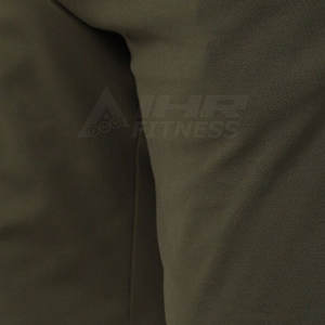 Pantalones cortos de lona de longitud media de calidad premium para hombre, algodón transpirable de secado rápido, cierre de cintura elástica sólida, estilo de calle caliente - Product Image 6