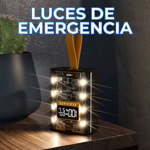 Batterie externe intelligente 10000mAh avec affichage numérique LED, veilleuse, batterie Li-Polymère en plastique, sortie 5W/18W, 3A, Japon, 50000mAh - Product Image 5