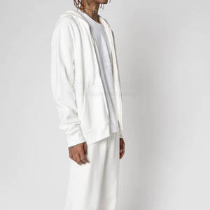 Meilleur prix Vente en gros Sweat à capuche zippé intégral Sweat à capuche zippé intégral léger et respirant pour hommes - Product Image 6