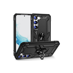 Funda Protectora de Silicona Negra Elegante MSRA Vega para Samsung Galaxy S23 Plus, Compatible con Google Poco Vivo IQoo Neo - Product Image 1