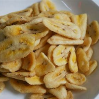 Bananes croustillantes frites sous vide Snack Bananes séchées croustillantes répondant aux normes d'exportation