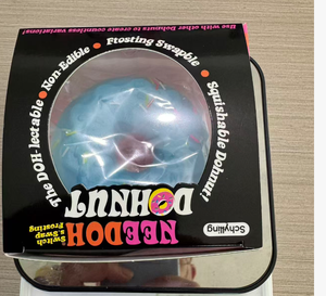 Nouveau Jouet Squishy en Forme de Donut Needoh, Jouet <span class=keywords><strong>Anti</strong></span>-<span class=keywords><strong>Stress</strong></span> en TPR Souple, Jouet Sensoriel <span class=keywords><strong>Anti</strong></span>-Fatigue et <span class=keywords><strong>Anti</strong></span>-<span class=keywords><strong>Stress</strong></span> - Product Image 4
