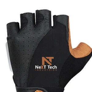 Gants de fitness haltérophilie respirants pour entraînement Service OEM Gants de musculation en cuir synthétique sur mesure - Product Image 6