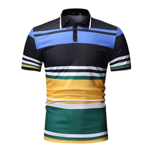 Nouvelle impression personnalisée broderie OEM logo plaine vierge hommes Polo t-shirt Polo de haute qualité 100% coton 12 couleurs 2025 - Product Image 2