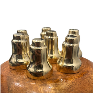 Menorah เชิงเทียนสำหรับใช้ในบ้านโคมไฟกลางคืนเทียนละลายแบบแท่งขี้ผึ้ง - Product Image 3