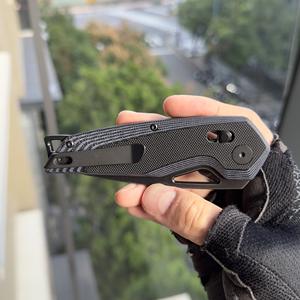 Apariencia de tiburón Cuchillo de caza al aire libre EDC personalizado Cuchillo de bolsillo plegable - Product Image 6