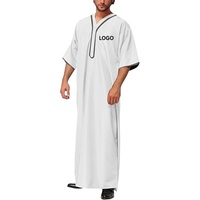 Haute qualité arabe hommes Thobe musulman Long Jubbah hommes Thobe respirant Thobe vêtements islamiques arabe jubbah Pakistan Jalabiya
