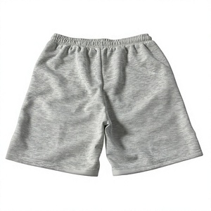 Shorts en molleton décontractés pour homme, confortables, mi-longs, avec poches, coupe décontractée, taille élastique et cordon de serrage, pour l'exercice, la gym et la détente - Product Image 1