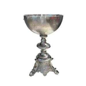 Juego de Macetas de Flores de Hierro y Aluminio Hechas a Mano de Estilo Moderno, 2 Piezas, Ecológicas, Ligeras, Decorativas de la India, Centro de Mesa - Product Image 1