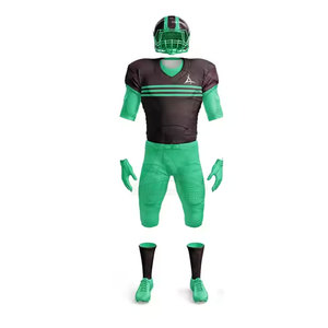 2025 New Arrival Men's American Football Uniform Short Sleeve Breathable Summer High Quality <b>Low</b> MOQ - Product Image 2