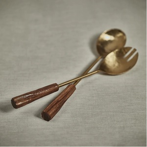 Serveur de salade de luxe pour servir la salade, nouveau Design de couverts, nouveaux couverts en métal, cuillère et fourchette, Offre Spéciale - Product Image 5