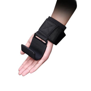 Correas de muñeca de elevación de alta resistencia Correas de levantamiento de pesas Ejercicio de levantamiento de pesas Gimnasio Ganchos de levantamiento de pesas de alta calidad - Product Image 3