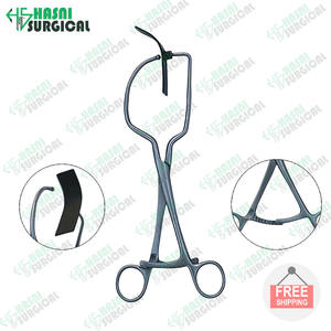 Pinzas de reducción de bloqueo de placa ortopédica Manual aprobadas por CE ISO Instrumento de acero inoxidable de grado médico en forma de L Hasni - Product Image 4