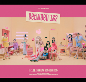 Pack CD authentique JYP KPOP TWICE 11ème mini-album [BETWEEN 1&2] Photocard Photobook Corée Scellé Marchandises officielles - Product Image 6