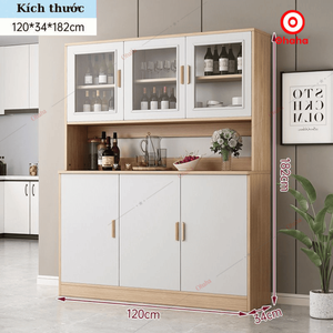 Ohaha Modern Multi-functional Kitchen Cabinet made of Engineered Wood - TB062 - Product Image 5