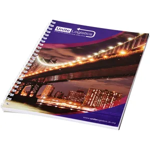 Desk-Mate A4 Personalized Promotional <b>Notebook</b> for Merchandising - Product Image 1