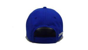 หมวกแก๊ปแบบสั่งทำพิเศษ Unipipe พร้อมแผ่น PVC 3 มิติ หมวก 5 ชิ้นแบบ Snapback สีกรมท่าเข้ม หมวกกอล์ฟ โลโก้ยาง - Product Image 3