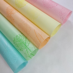 กระดาษห่อช่อดอกไม้หรูหรากันน้ำรีไซเคิลได้แผ่นกระดาษห่อของขวัญลายดอกไม้ - Product Image 5