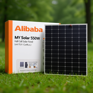 แผงโซลาร์เซลล์ MY Solar 550W โมโนคริสตัลไลน์ HJT แบบฮาล์ฟเซลล์ พร้อมใบรับรอง TUV - Product Image 3