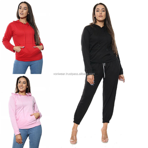 Sudadera con capucha Lisa para mujer, Sudadera con capucha informal para mujer, Sudadera con capucha personalizada, la mejor Sudadera con capucha para mujer de alta calidad - Product Image 2