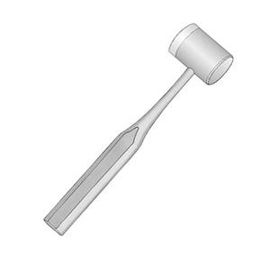 Instrumentos ortopédicos CE ISO Combinación Mazo Cabeza de acero inoxidable sólido 32mm Diámetro 12oz 340 gramos Peso 8oz 227 gramos Cabeza - Product Image 6