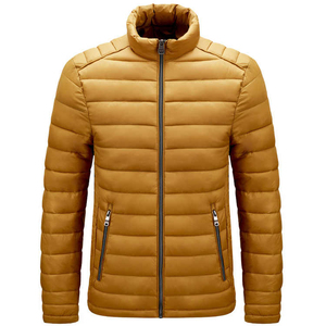 New Arrival <b>Custom</b> Design High Quality Men's Puffer <b>Jacket</b> Stand Collar Bubble Puffer <b>Jackets</b> at Wholesale Price - Product Image 3