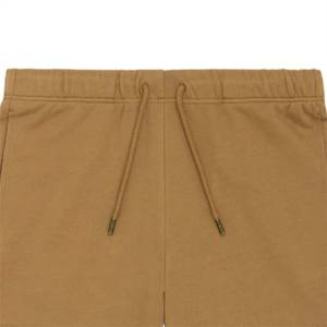 Short en polaire marron classique pour femme confortable et léger avec ceinture élastique pour les entraînements d'été High Street Style - Product Image 6