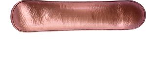 Rectangular <b>Copper</b> Eco-Friendly Disposable Durable Commercial Grade Painted Finish Elegant <b>Table</b> Decoration Serving Tray for - Product Image 4