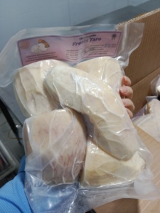 Taro Congelé de Haute Qualité Bio, Morceaux, Tranches et Cubes de Taro Violet/Jaune, Achat en Gros, Processus LQF, Grade A, Cultivé au Vietnam - Product Image 3