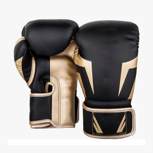Sac d'entraînement en cuir professionnel de haute qualité et gants de combat Logo personnalisé en gros pour les arts martiaux et la boxe - Product Image 5