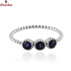 Bague de cocktail en argent sterling 925 plaqué or faite à la main, pierres précieuses semi-précieuses à la mode personnalisées, fêtes de mariage classiques - Product Image 4