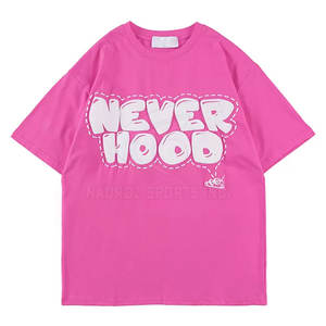 Venta directa de fábrica Hombres Puff Impreso Camisetas Peso ligero Hombres de gran tamaño Puff Impreso Camisetas - Product Image 1