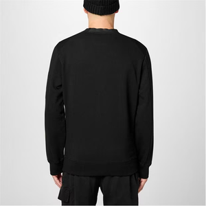 Sudadera Negra para Hombre, Sudadera de Diseñador, Sudadera Gruesa para Hombre - Product Image 3