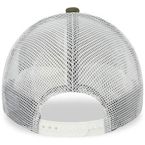 Gorra de camionero de espuma de cinco paneles de alta calidad con diseño trasero de malla de parche personalizado para hombres y mujeres estilo informal - Product Image 4