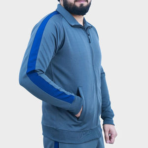 Nueva moda 2025 Tech Fleece Plain Chándal Reflectante Zip up Sports Jogger Sets 100% chándal de algodón para hombre - Product Image 2