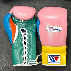Gants de boxe d'entraînement personnalisés, tous les coloris, design 100% cuir véritable, gants de boxe de combat, gants de kick-boxing - Product Image 3