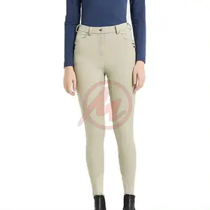 Pantaloni da donna con toppa a sedile completo prodotti equini di alta qualità collant morbidi Leggings donna pantaloni da equitazione abbigliamento equestre