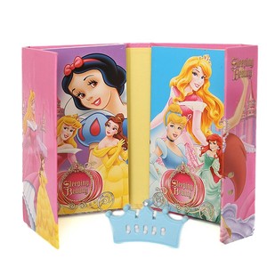 Sleeping Beauty Secret Diary Lockable <b>Notebook</b> for Kids - <b>Pink</b> - Product Image 3