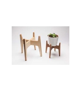 ที่วางกระถางต้นไม้ทำจากไม้ทันสมัยสำหรับตกแต่งสินค้าขายดีที่สุดในร่มและสวน - Product Image 5