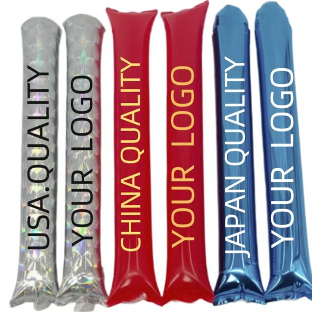 Round Head Boom Sticks Thunder Sticks Cheering Sticks Noisemakers for Sports Team Spirit Party Sporting Events Dance
