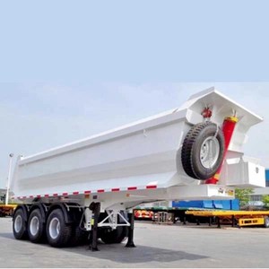 Remolque de Camión Comercial en Forma de U de 3 Ejes, 23m3, 30 Toneladas, Exw China - Product Image 1