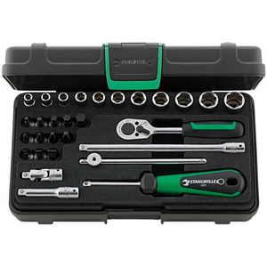 Jeu de clés à douille carrées Stahlwille 1/4'' - 29 pièces - Product Image 2