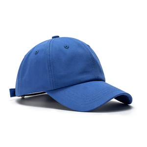 Gorra de béisbol de algodón sencilla para hombres y mujeres al por mayor, gorra de visera suave para deportes al aire libre con parte superior de resorte transpirable - Product Image 4